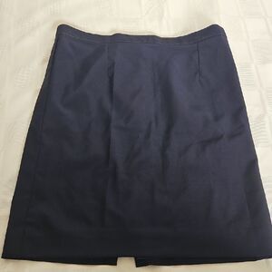 Blue Mini Pencil Skirt for Work